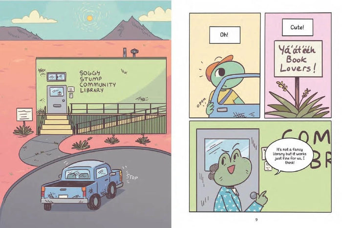THE FROGGY LIBRARY: Welcome to Soggy Stump — by Julie Fiveash