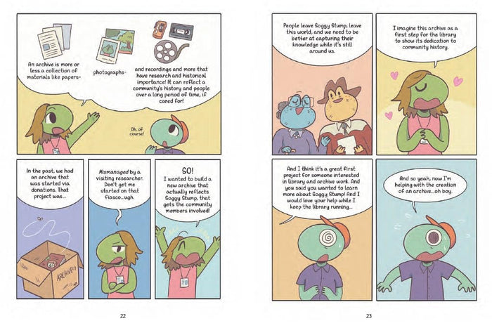 THE FROGGY LIBRARY: Welcome to Soggy Stump — by Julie Fiveash