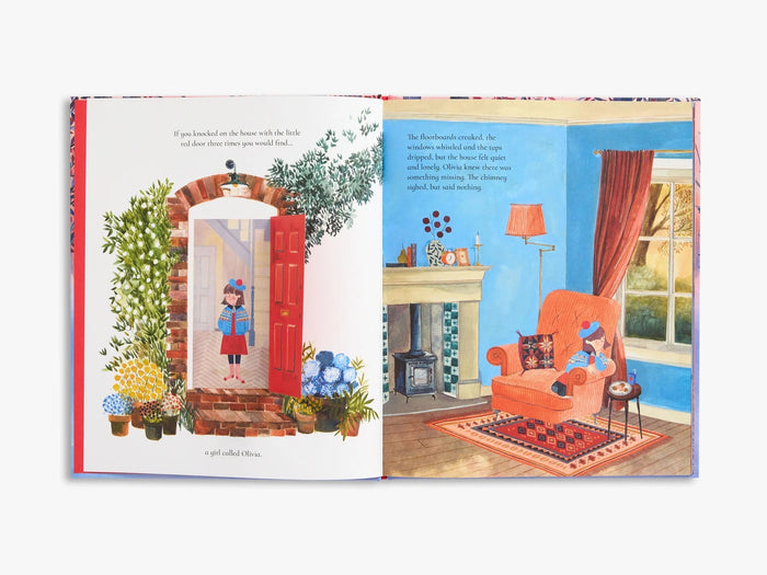 THE HOUSE WITH THE LITTLE RED DOOR — by Grace Easton
