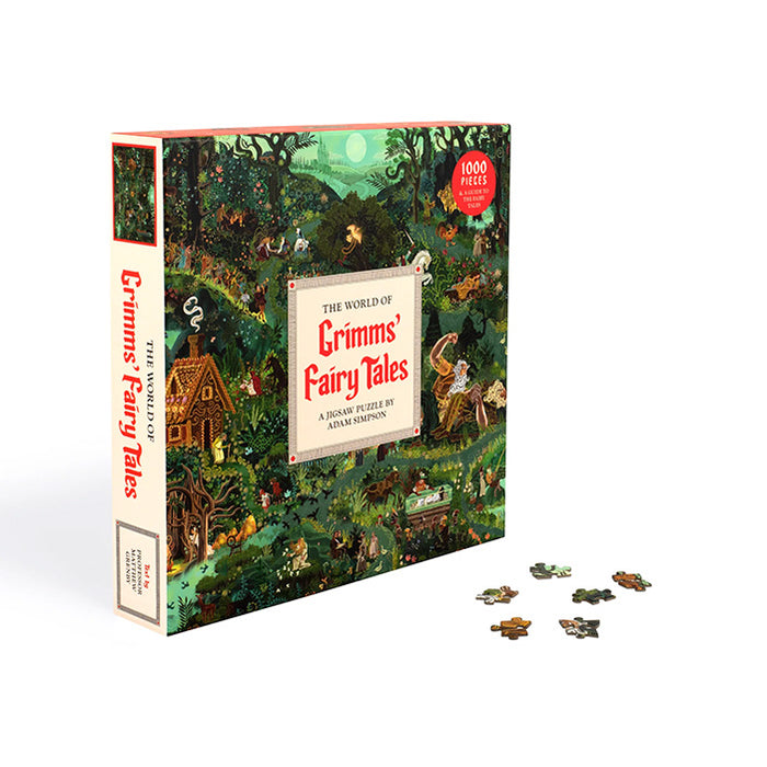 THE WORLD OF GRIMMS' FAIRY TALES 1000 PIECES PUZZLE — by Adam Simpson