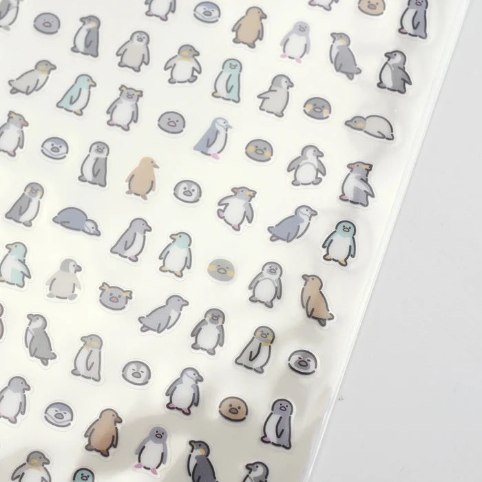 TINY TINY STICKERS PENGUIN — by Mind wave
