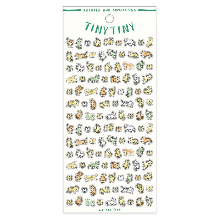 TINY TINY STICKERS TIGER — by Mind wave