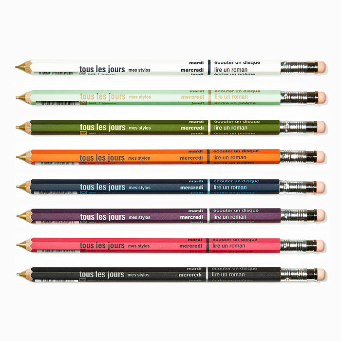 TOUS LES JOURS MECHANICAL PENCIL 0.5 MM (multiple colours) — by MARK'S Inc.