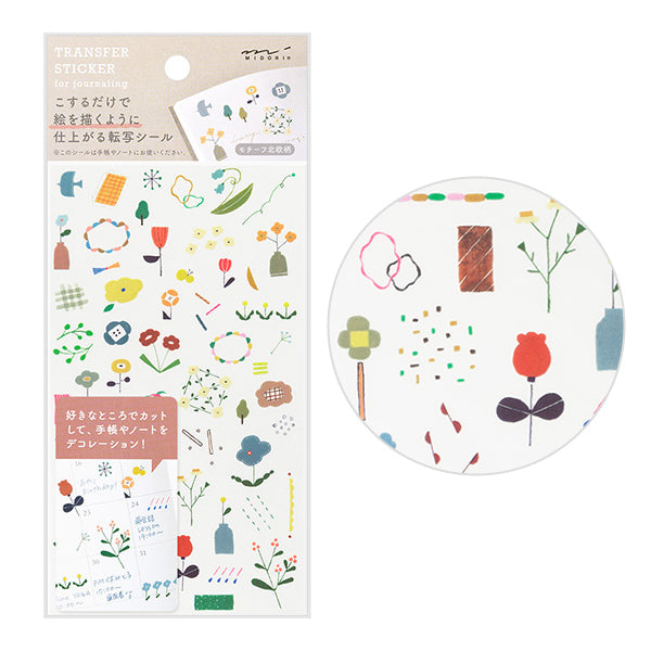 TRANSFER STICKERS Motif Scandinavian Pattern — by Midori