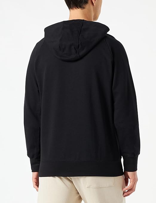 Trigema Men's 679905 Sweatshirt, Black, L