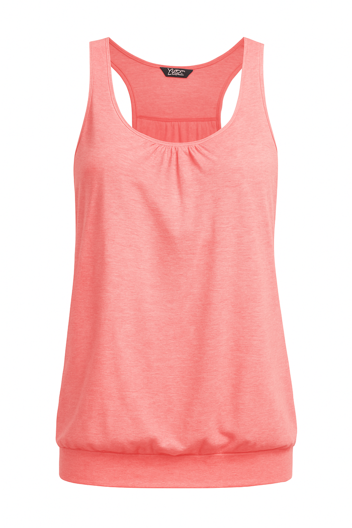 UNibelle Tank Top Women's Yoga Shirt Top Sports Tank Top Sleeveless Racerback Fitness Top 2 Pack, S