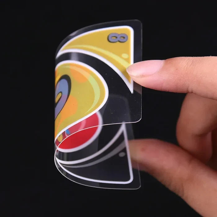 UNO H2O Waterproof Card Game – Transparent PVC Playing Cards