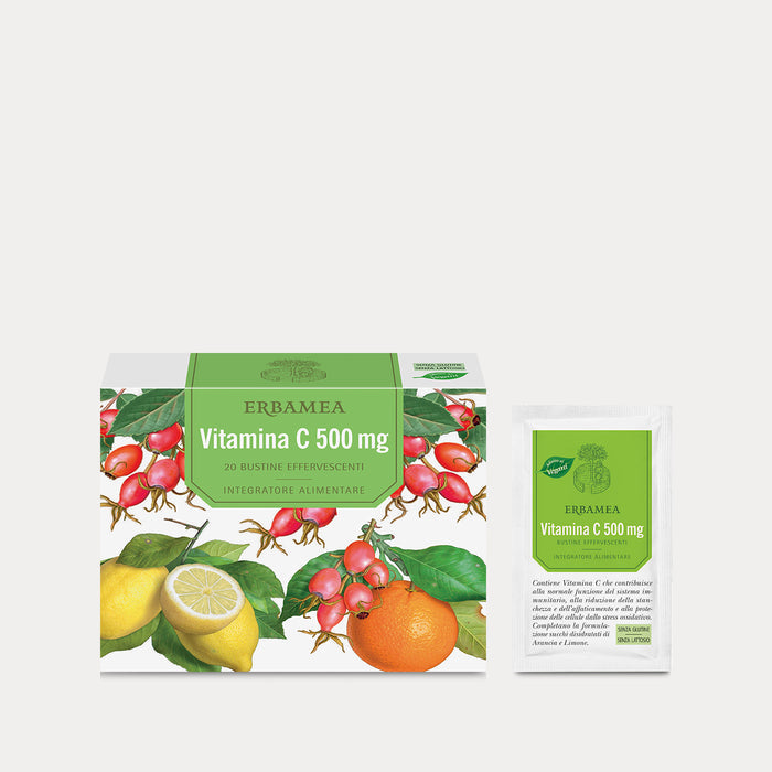 Vitamina C 500 mg - 20 Bustine effervescenti