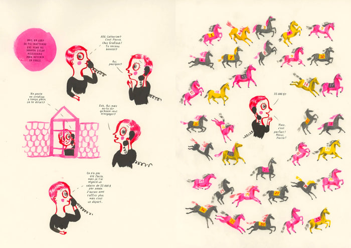 VOLER AU-DESSUS DES TROUS — by Catherine Lepage