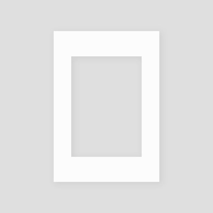 WHITE PICTURE MATS (multiple sizes)
