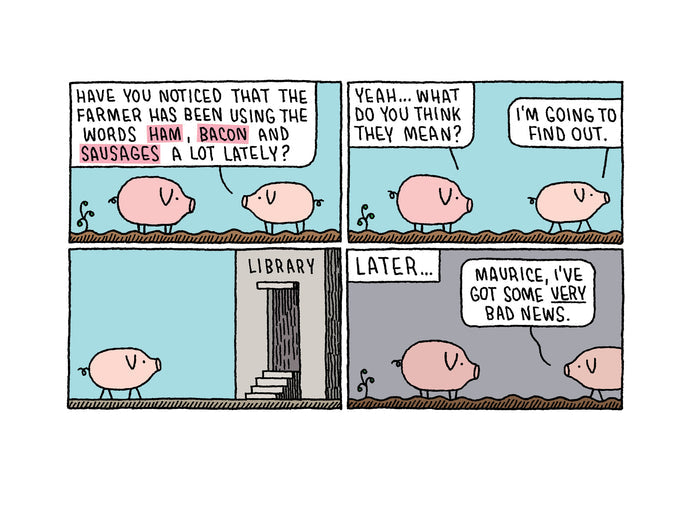 YOU’RE ALL JUST JEALOUS OF MY JETPACK — by Tom Gauld