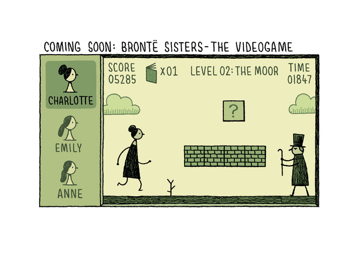 YOU’RE ALL JUST JEALOUS OF MY JETPACK — by Tom Gauld