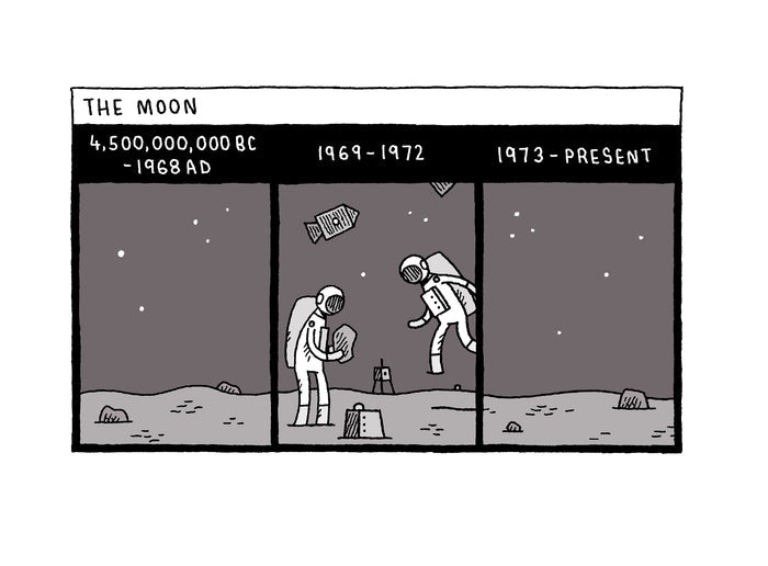 YOU’RE ALL JUST JEALOUS OF MY JETPACK — by Tom Gauld