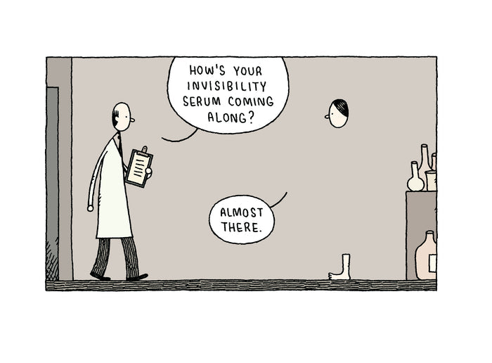 YOU’RE ALL JUST JEALOUS OF MY JETPACK — by Tom Gauld