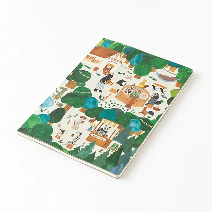 YURU LOG NOTEBOOK B6 FOREST ANIMAL — by Midori