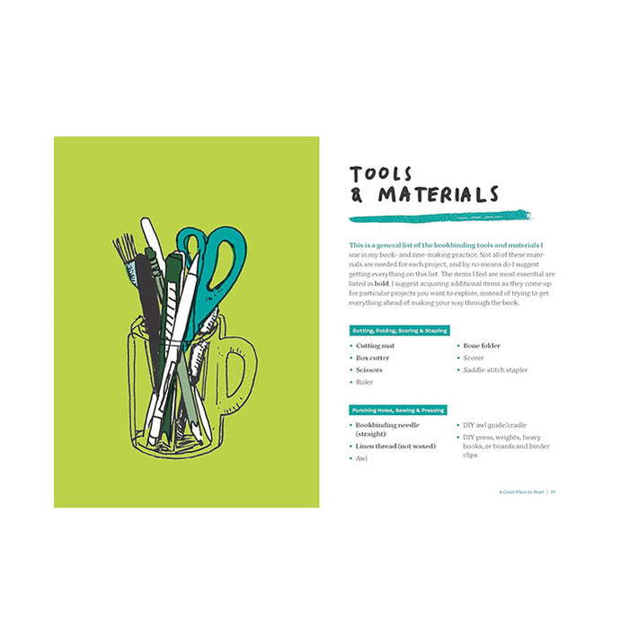 ZINE MAKING AND BOOKBINDING — by Lauren Simkin Berke